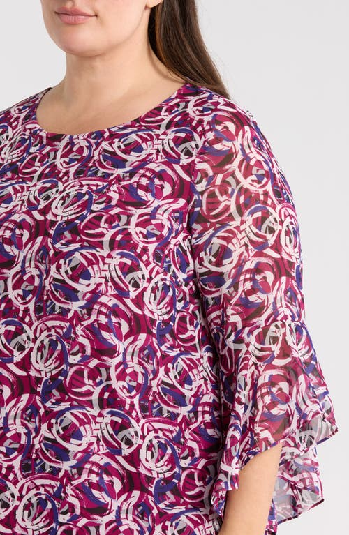 Kasper Ruffle Sleeve Top