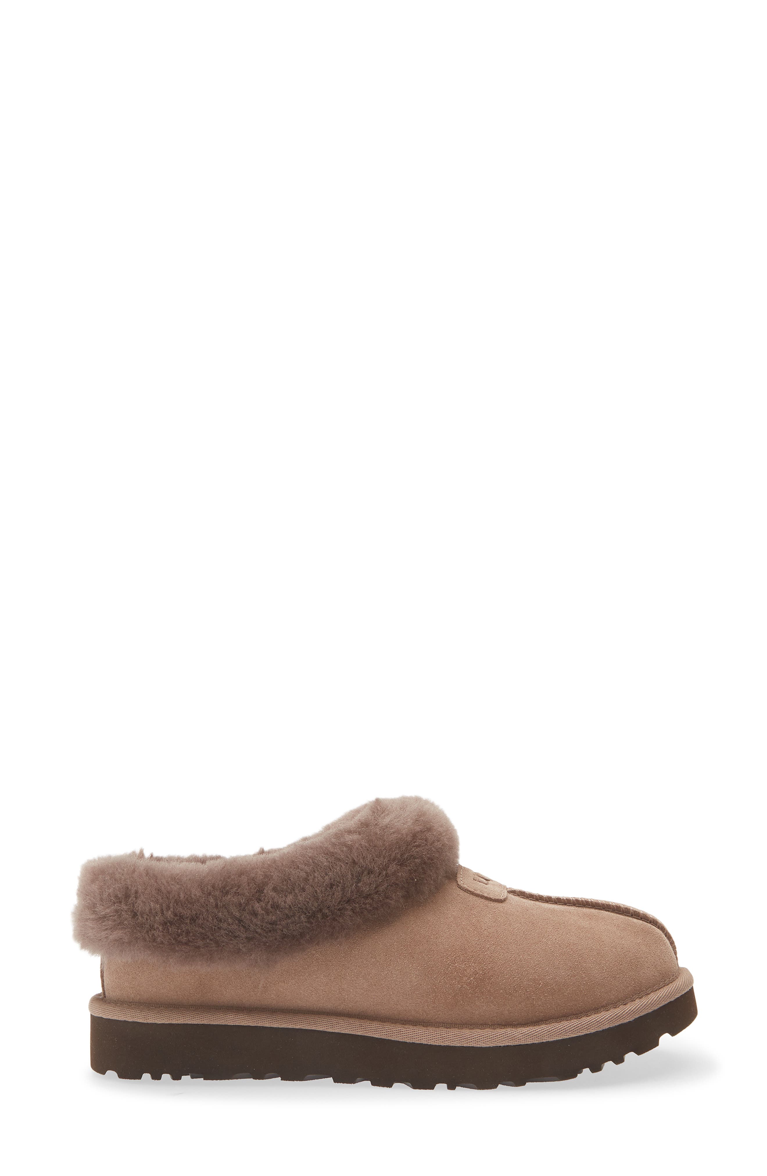 UGG® Tazzette Genuine Shearling Collar Slipper (Women) | Nordstrom