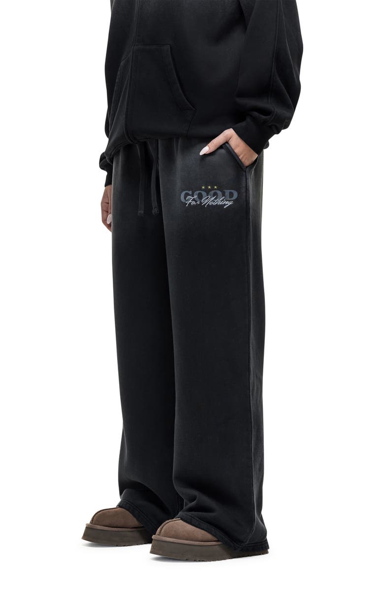 Good For Nothing Alaska Black Relaxed Joggers, Alternate, color, Black