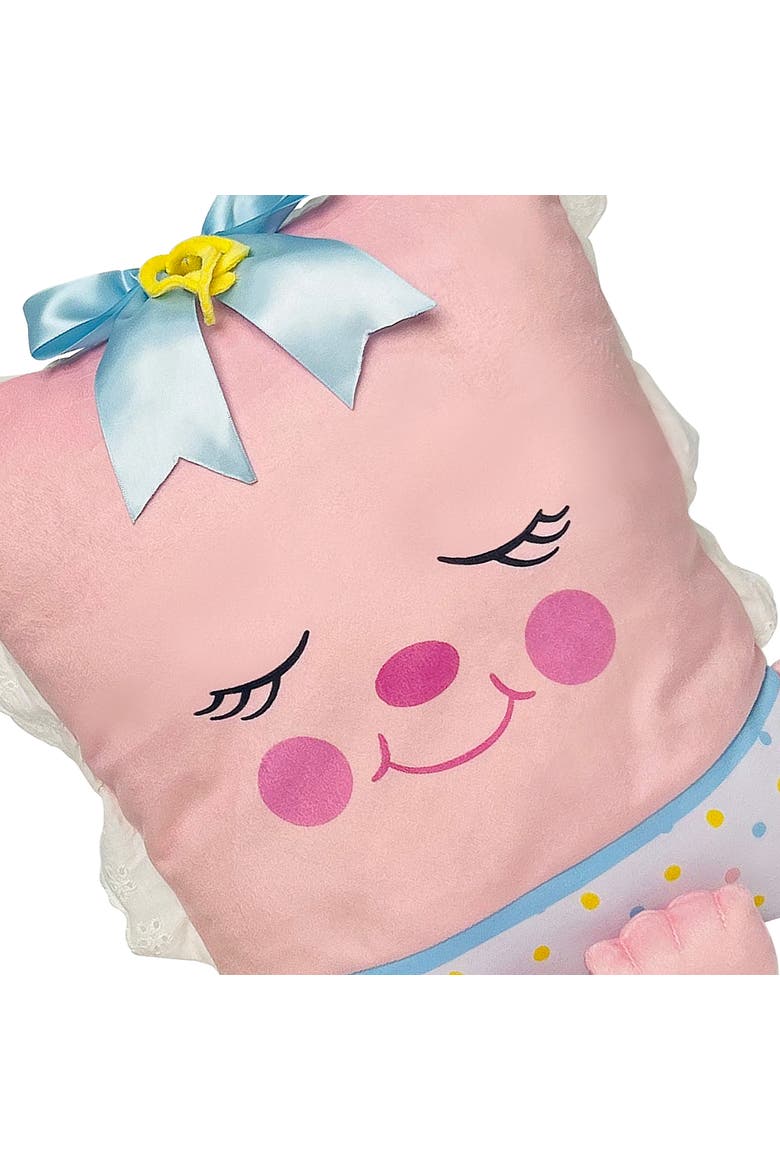 Rockabye Baby 2In1 Toy & Pillow, Alternate, color, Multicolored