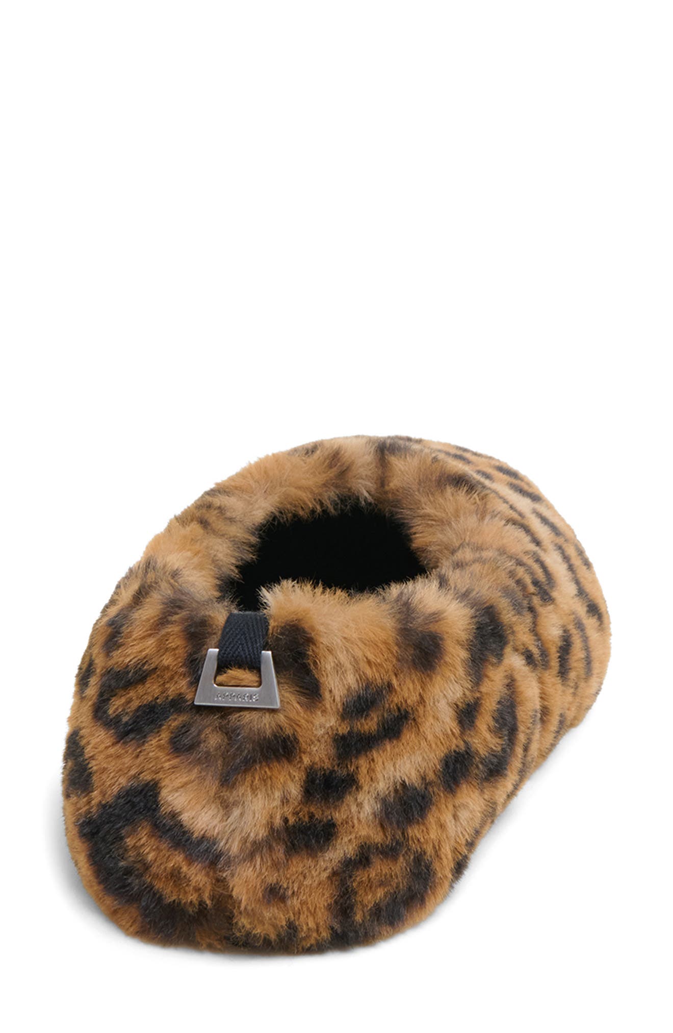 Apparis Magda Faux Fur Slipper, Alternate, color, Leopard