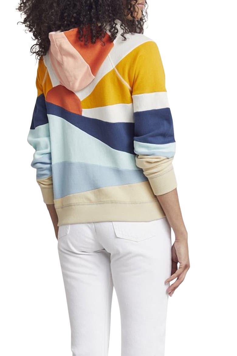 Soleil Hoodie, Alternate, color, SUN AND SEA