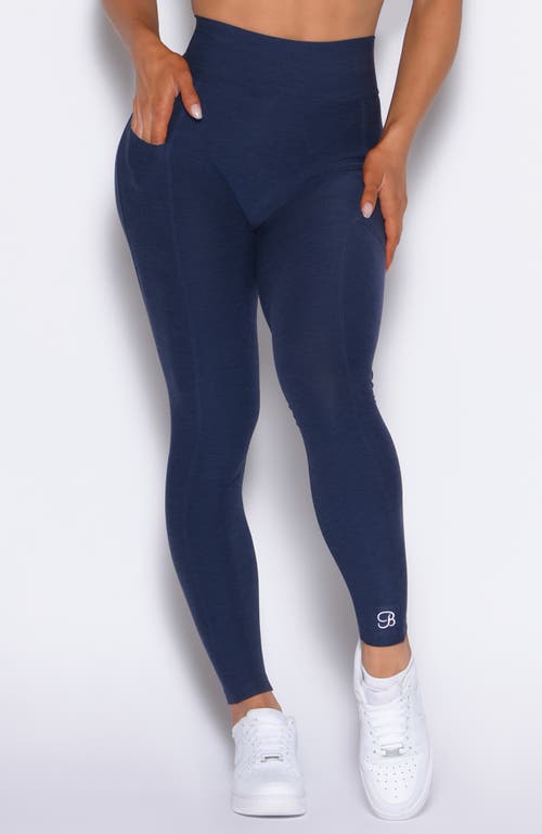 Bombshell Sportswear Curves 2.0 Leggings In Blue