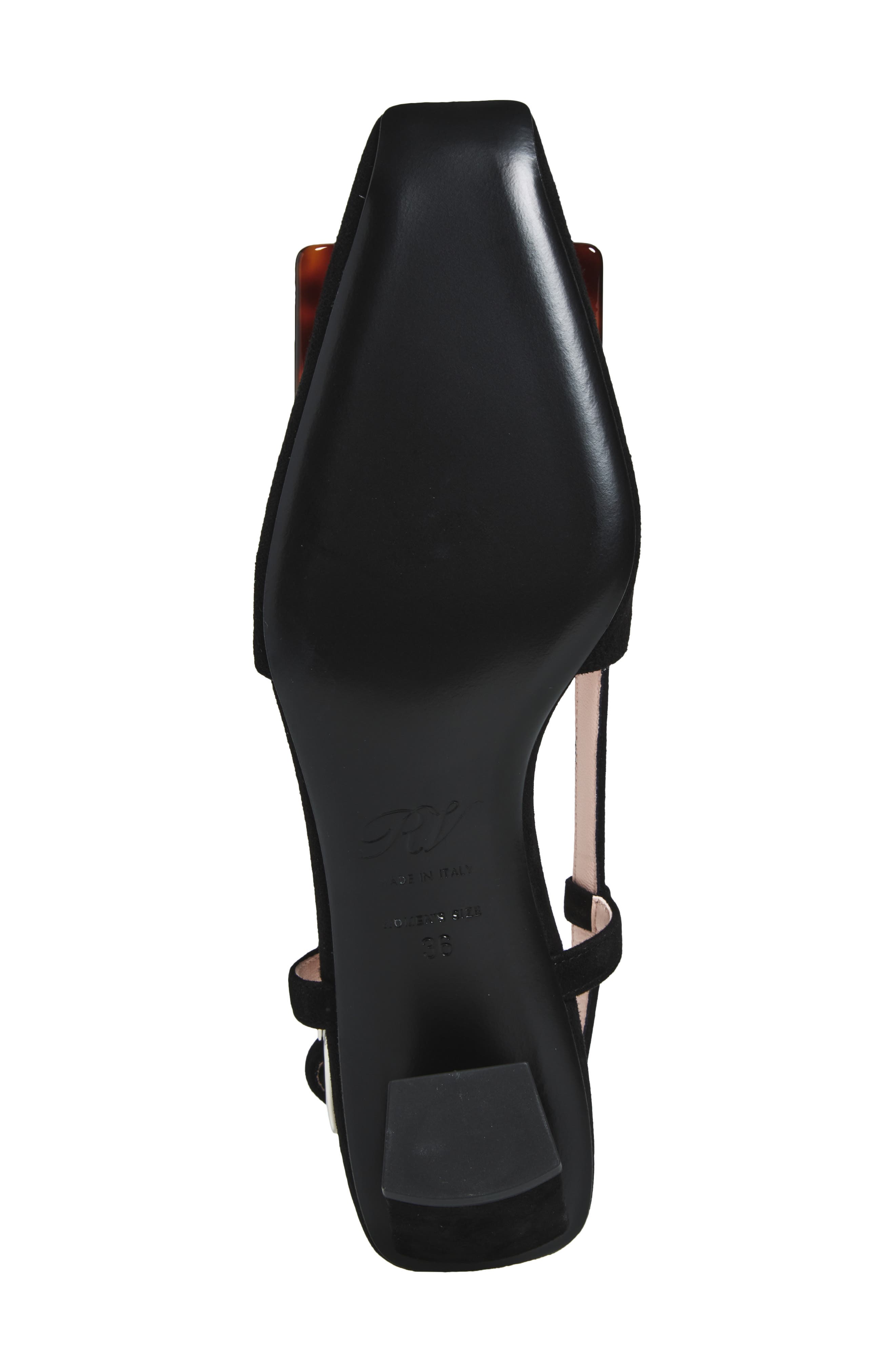 Roger Vivier Belle Vivier Slingback Pump, Alternate, color, Nero