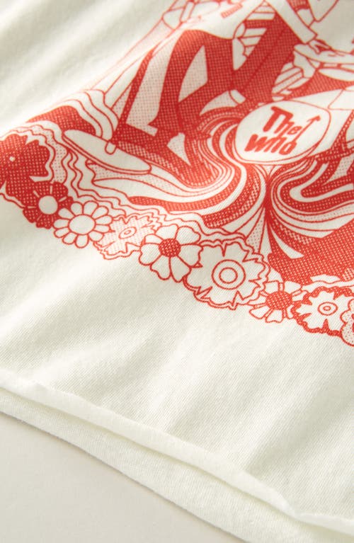 Treasure & Bond Kids' Band Graphic Cotton T-shirt In White