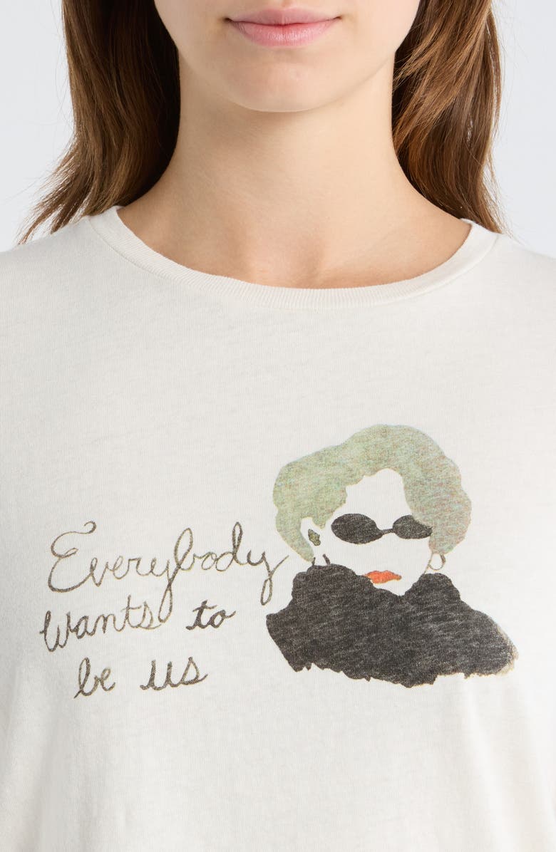 Re/Done Everybody Graphic Classic Tee, Alternate, color, Vintagewhite