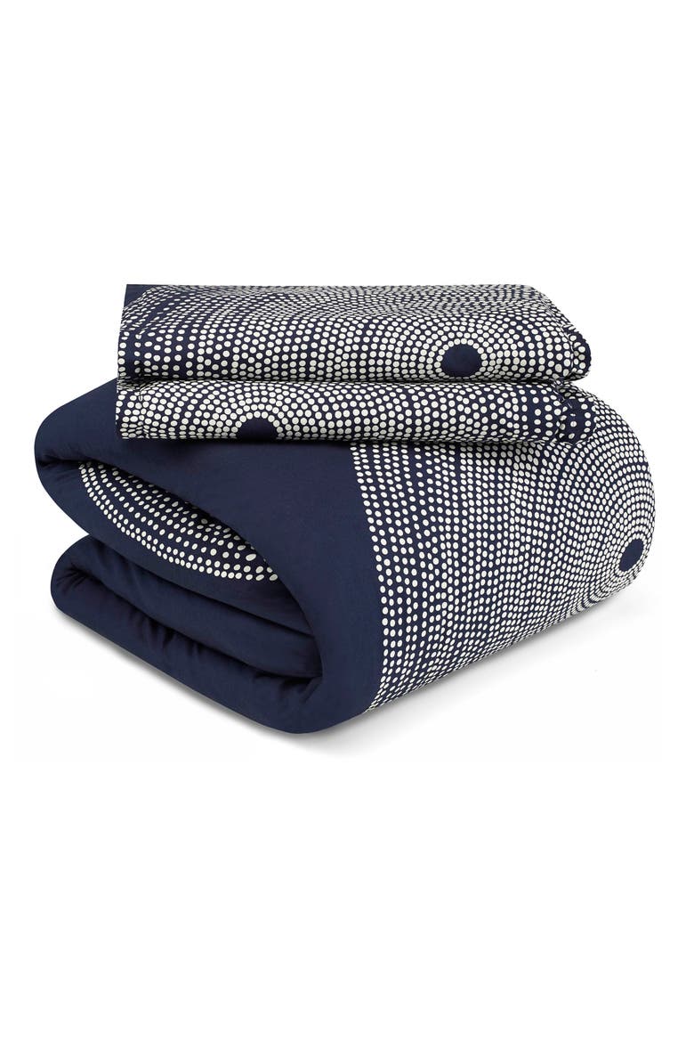 Fokus Comforter & Sham Set, Main, color, DARK BLUE