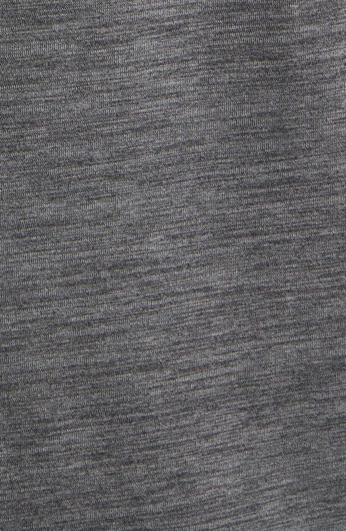 Hugo Boss Slim-fit Performance-stretch Jersey Melange Shirt In Gray