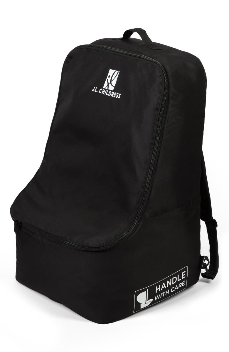 J.L. Childress Deluxe Padded Backpack Car Seat Travel Bag, Main, color, 