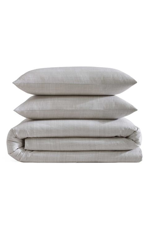 Textural Rib Comforter & Sham Set