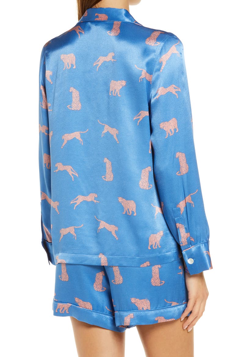Clarise Short Pajamas, Alternate, color, PINK CHEETAHS