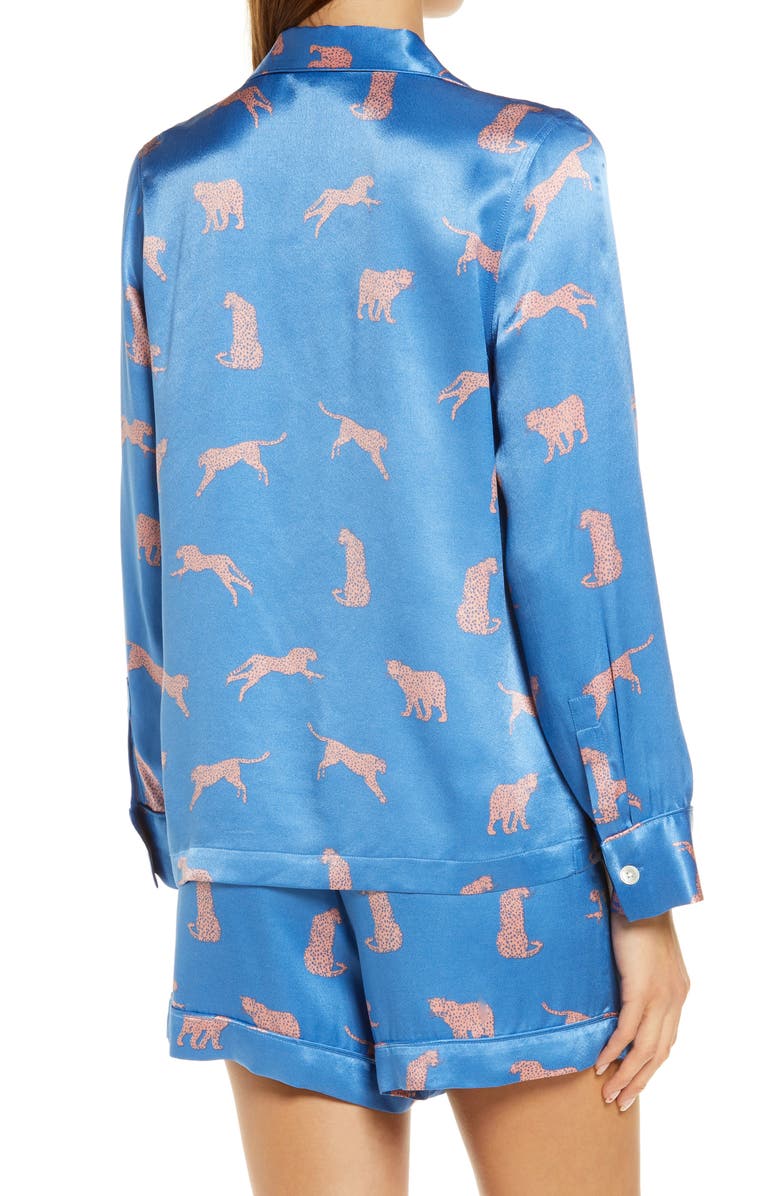 Rails Clarise Short Pajamas, Alternate, color, Pink Cheetahs