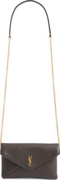 Saint Laurent Small Leather Crossbody Bag