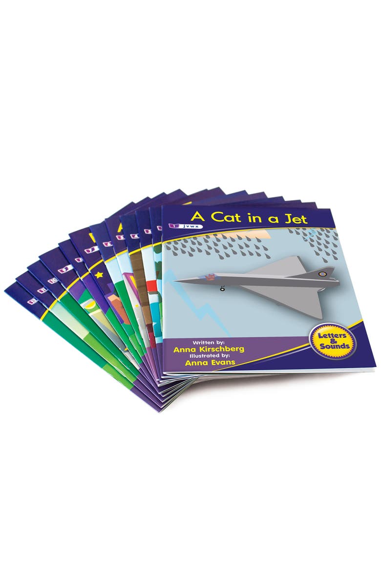 Phonics Readers Fiction Learning Set, Alternate, color, Multicolored