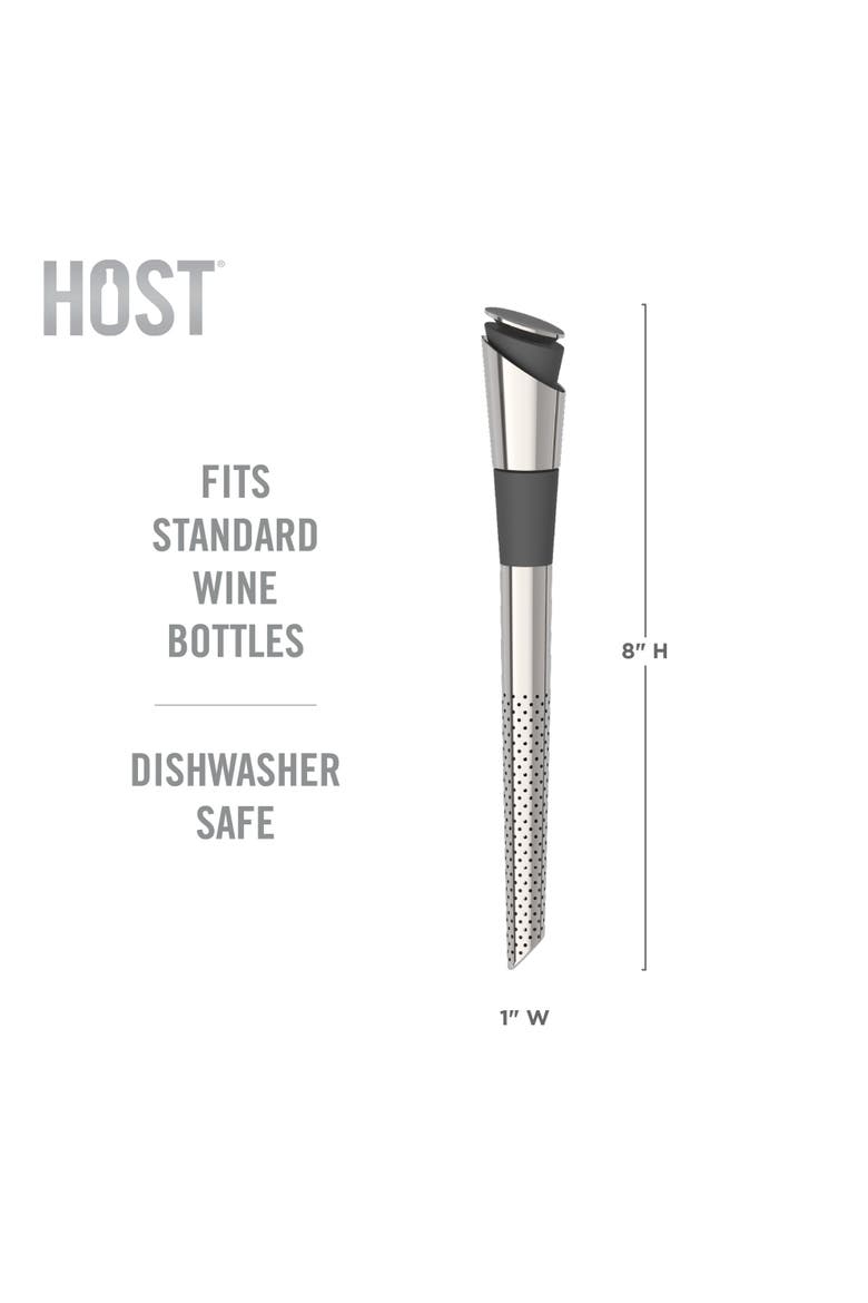 FILTER  Wine Pour Spout, Alternate, color, Silver