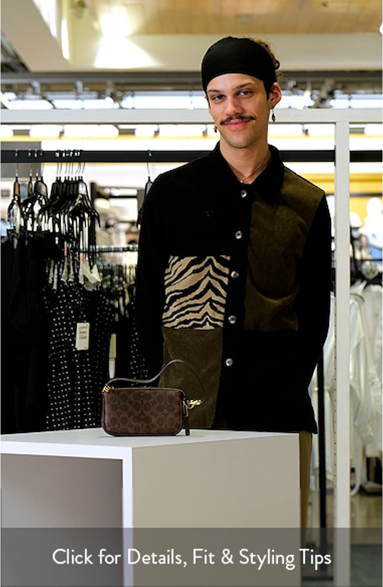 Plaza 18 Signature Coated Canvas Shoulder Bag, sales video thumbnail