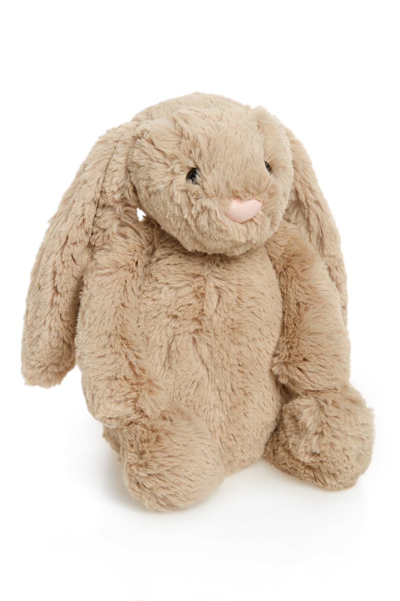 Bashful Bunny Stuffed Animal, Main, color, BEIGE