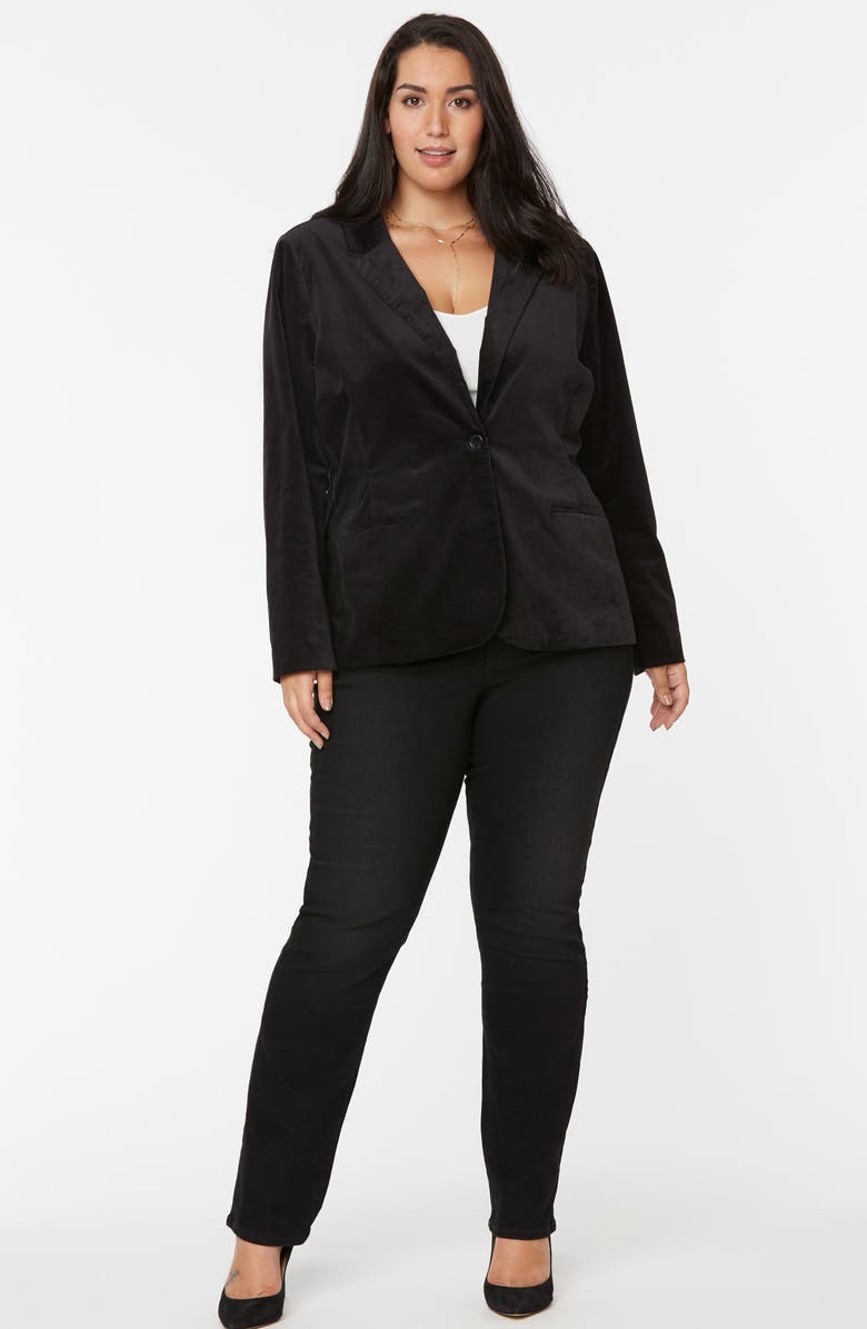 NYDJ Velvet Blazer, Alternate, color,