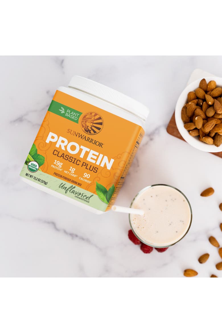 Classic Plus Protein Powder, Alternate, color, Unflavored, 375g