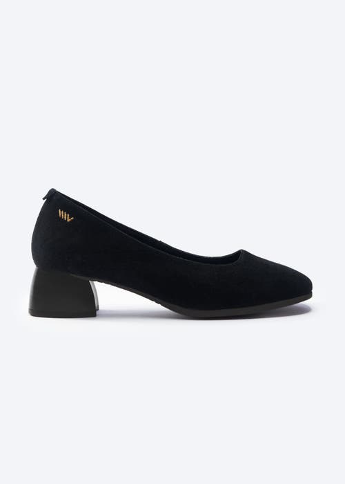 Viscata Milan Suede Heels In Black
