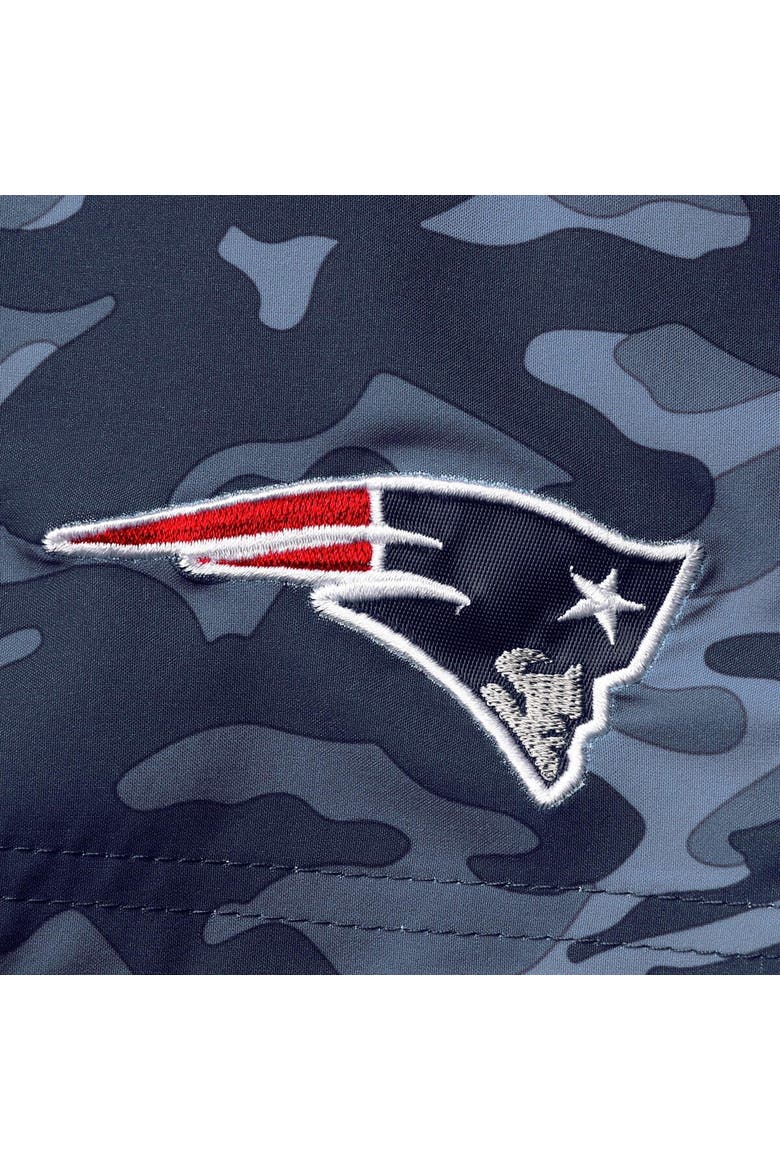 Men's G-III Sports by Carl Banks Navy New England Patriots Wave Swim Trunks, Alternate, color, Navy