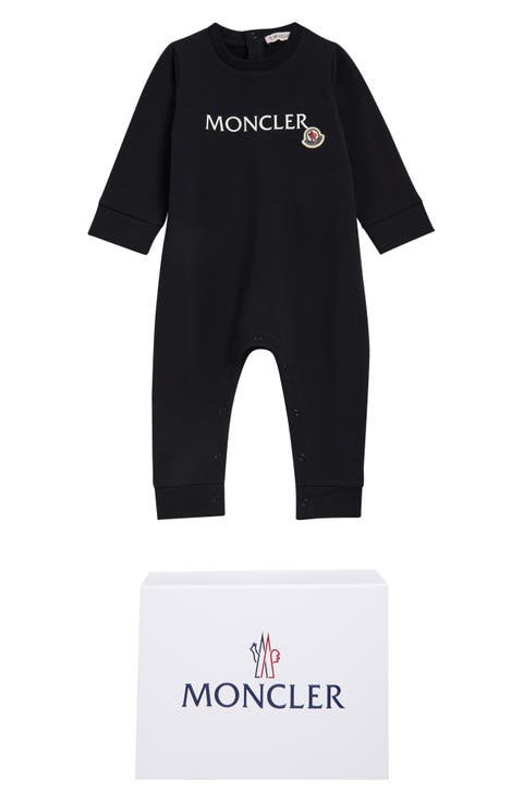 Stretch Cotton Fleece Romper (Baby)