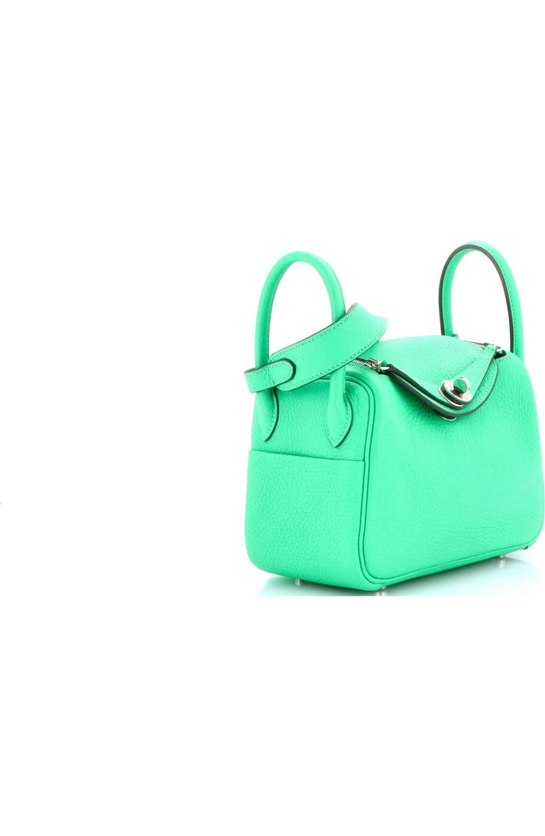 Pre-Owned Hermes Lindy Bag Clemence Mini, Alternate, color, Vert Comics