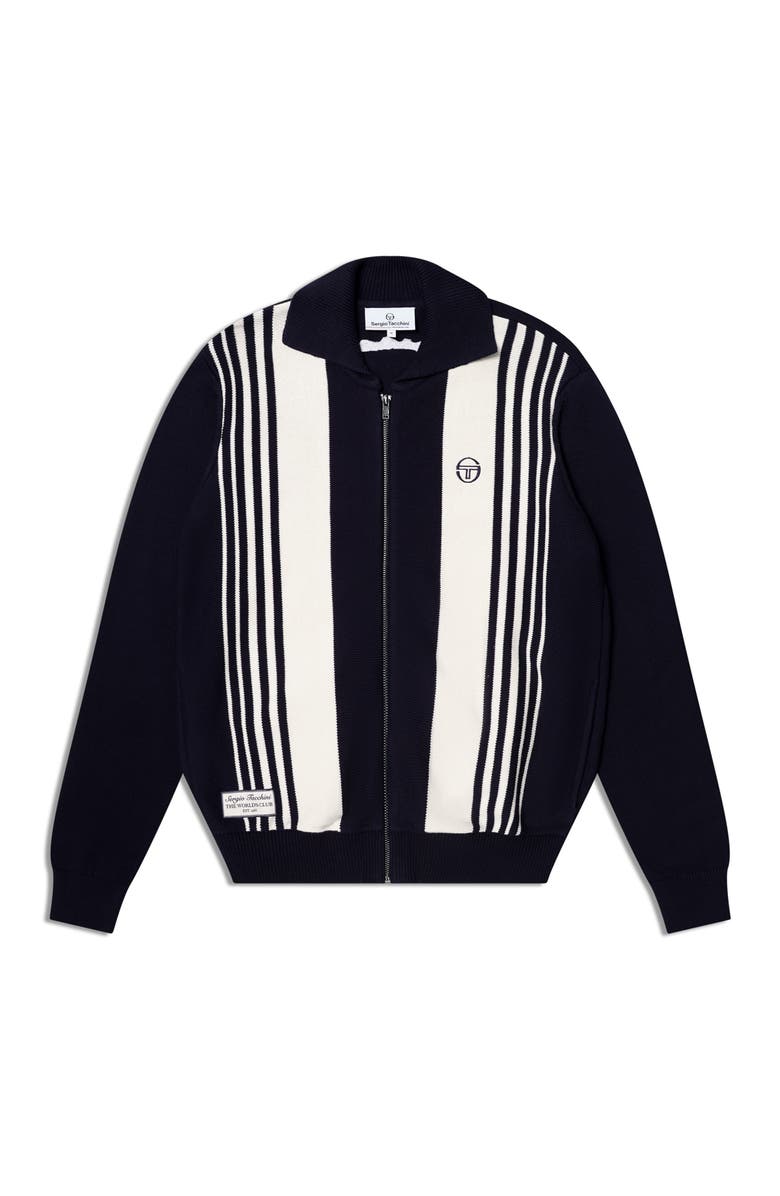 Sergio Tacchini Cipri Knit Cardigan, Alternate, color, Maritime Blue