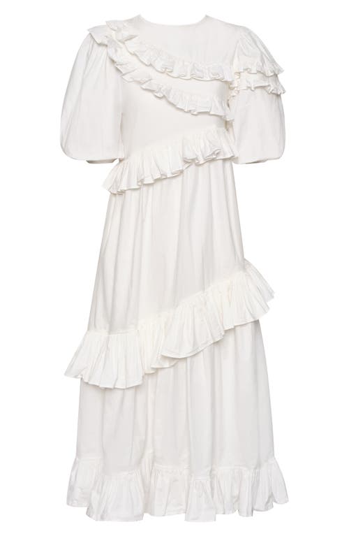 The Lulo Project Moon Dance Ruffle Maxi Dress