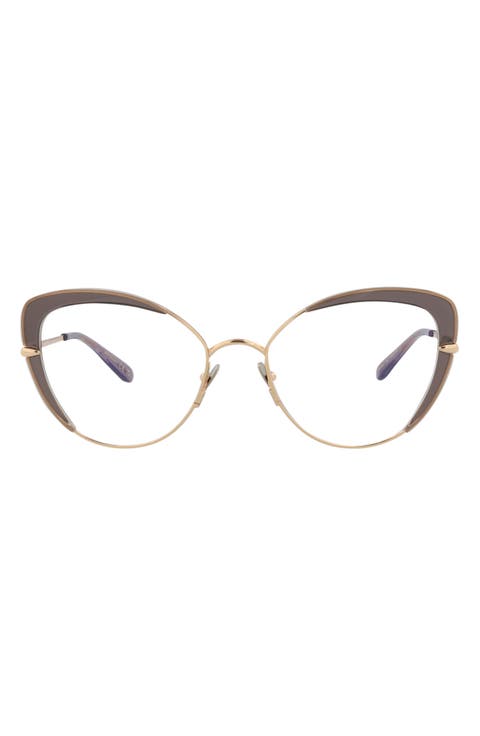 54mm Cat Eye Optical Glasses