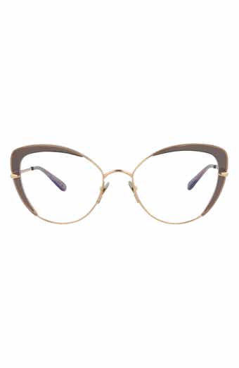 Pomellato 54mm Cat Eye Optical Glasses