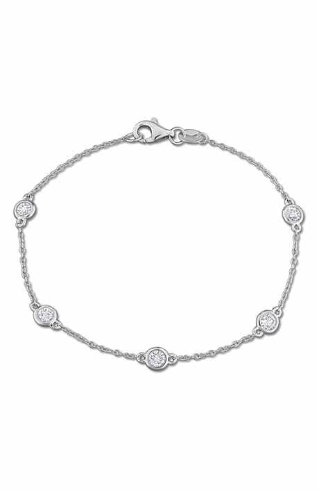 Created Forever Lab Grown Diamond Station Bracelet