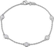 Created Forever Lab Grown Diamond Station Bracelet