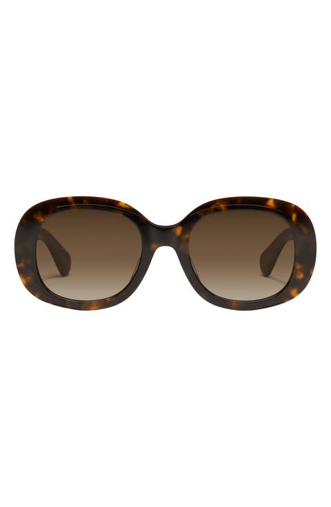 Impromptu 52mm Round Sunglasses