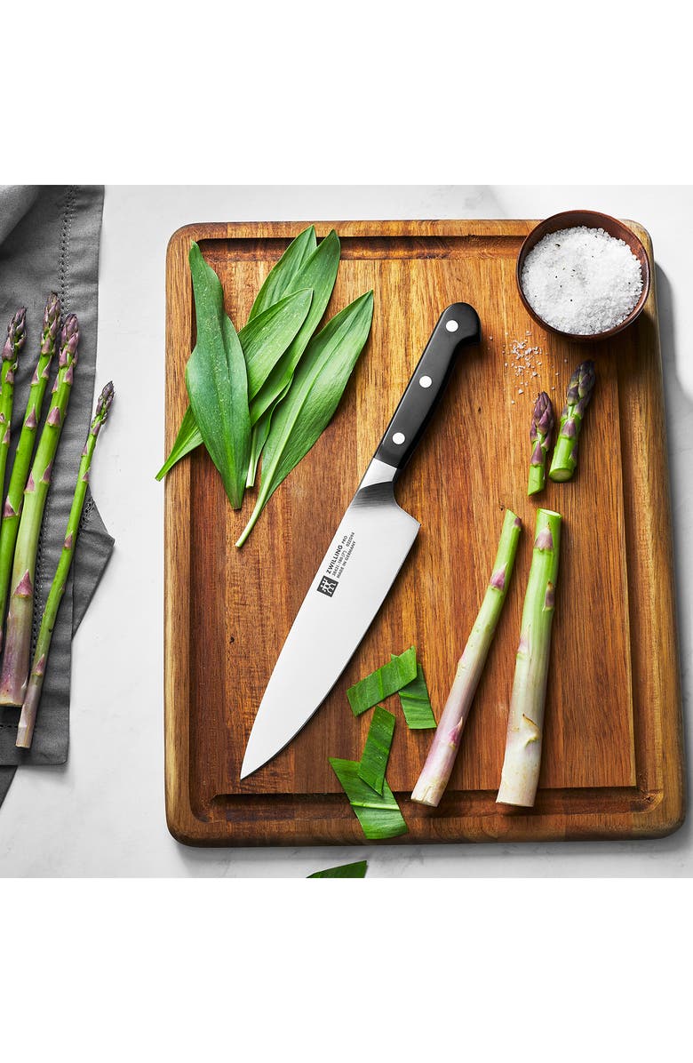 ZWILLING Pro 7-Inch Slim Chef's Knife, Alternate, color, Black