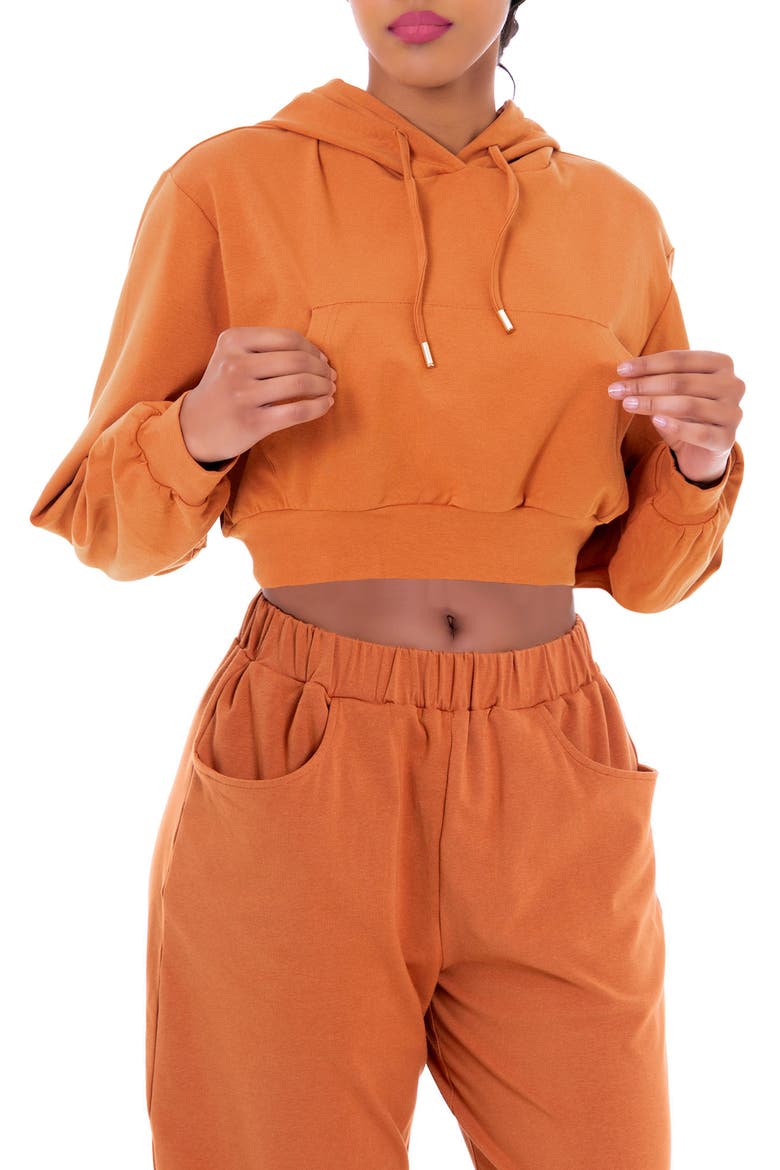 Crop Hoodie, Main, color, SUGAR DADDY