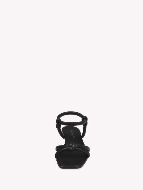 Gianvito Rossi Juno Leather Sandals In Black