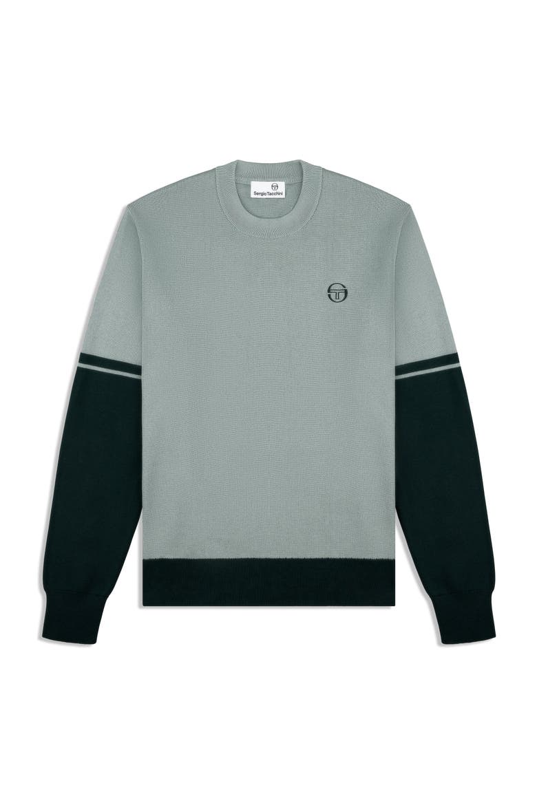 Giovane Crewneck, Alternate, color, SLATE GRAY