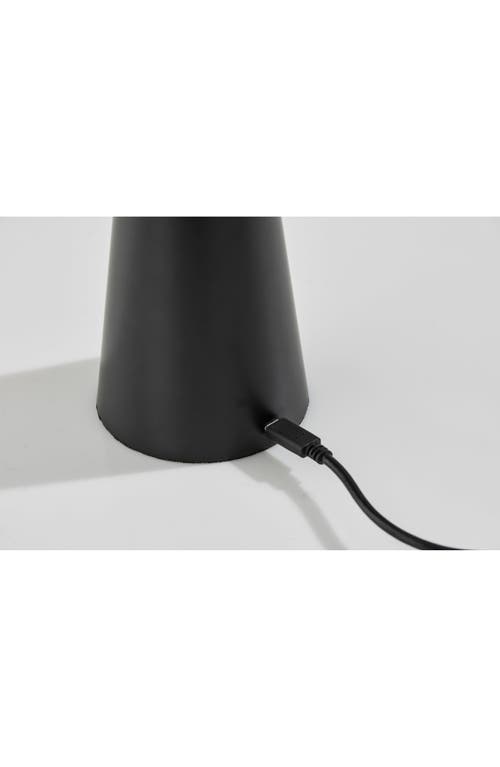 Adesso Lighting Ozzie Cordless Led Lamp In Black