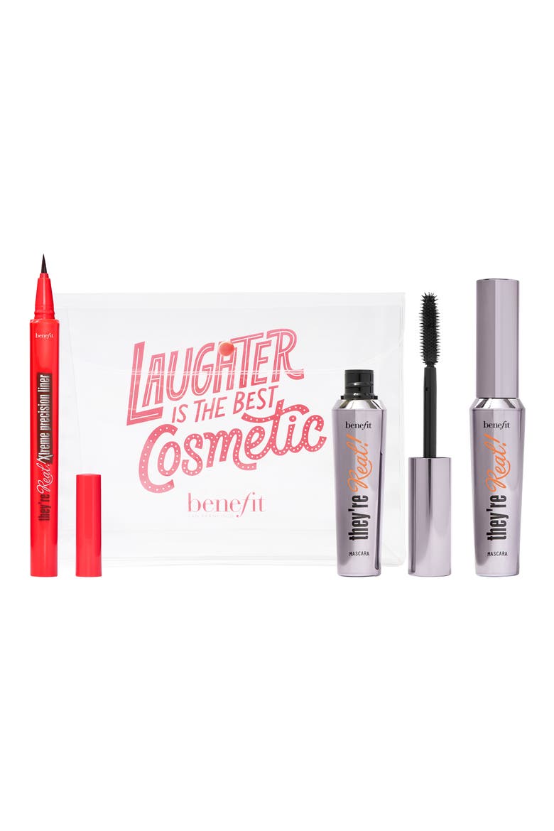 They're Real Mascara & Eyeliner Set (Nordstrom Exclusive) $80 Value, Alternate, color, BLACK