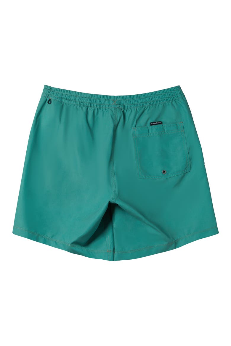 Everyday Solid Volley Swim Trunks, Alternate, color, FROSTY SPRUCE