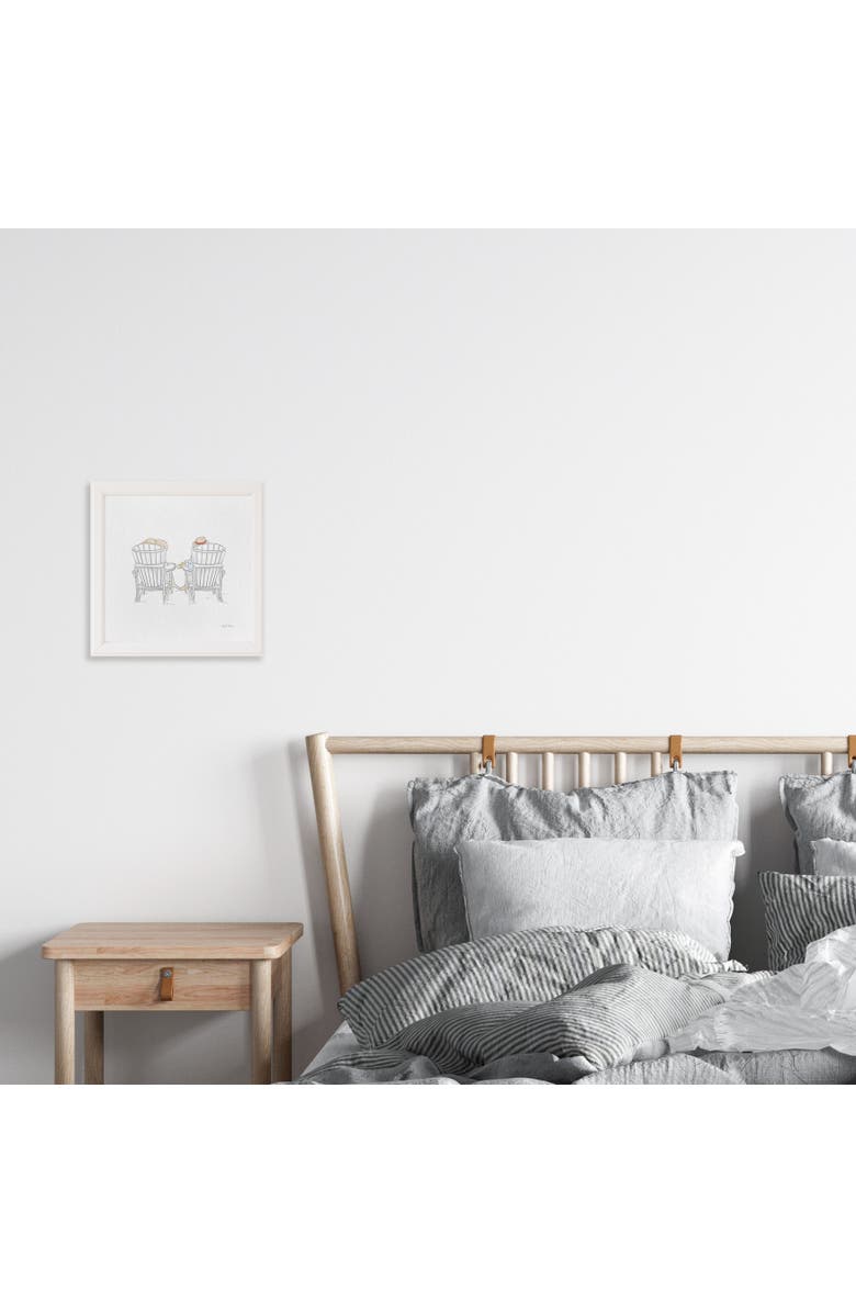 Ramus & Co Together Couple Museum Quality 8" x 8" Art Print, Alternate, color, Multicolored