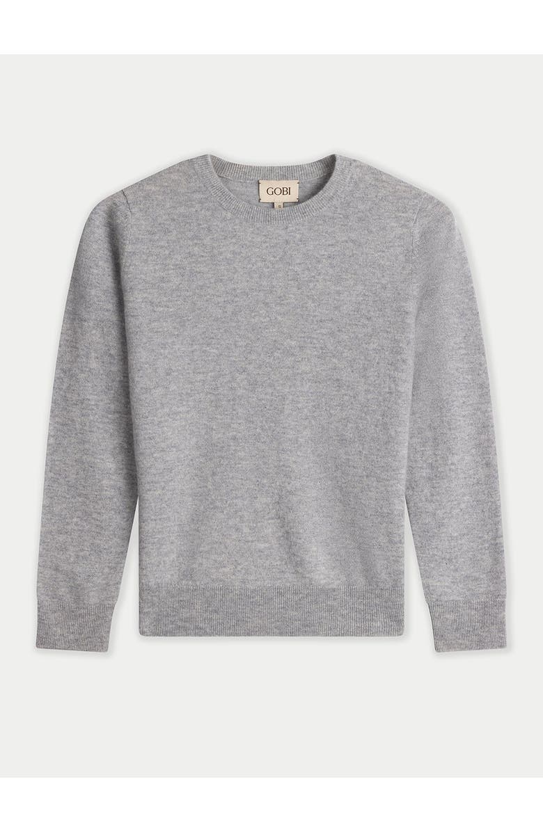 Gobi Cashmere Timeless Cashmere Crewneck Sweater, Main, color, High Rise