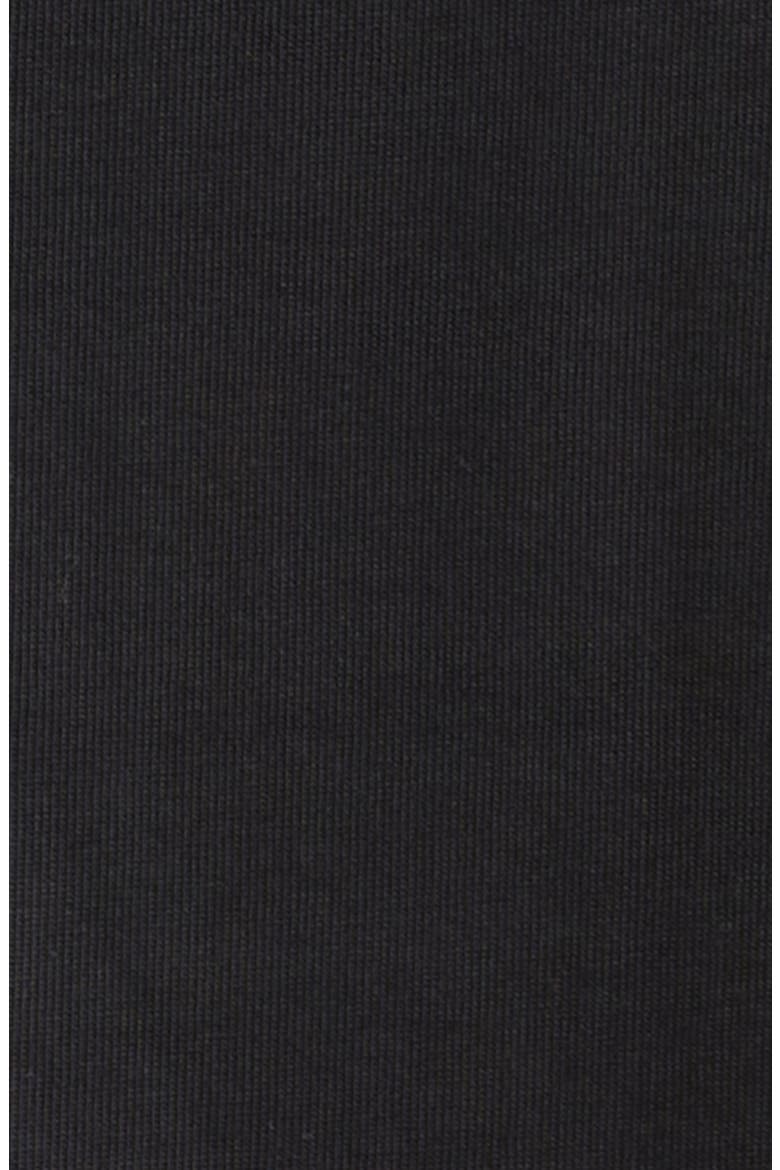 Varsity Patch Oversize Cotton T-Shirt, Alternate, color, BLACK