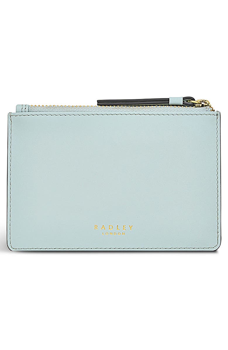 Radley Kentucky Derby Zip Wallet, Alternate, color, Seafoam