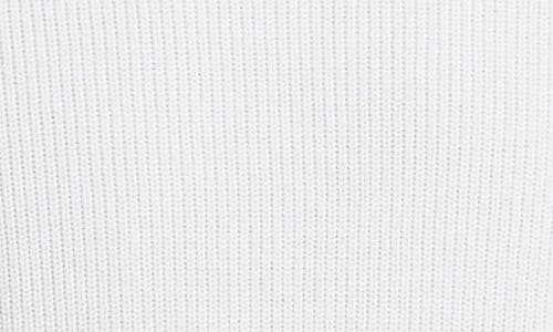 Vince Milano Short Sleeve Crewneck Sweater In Off White