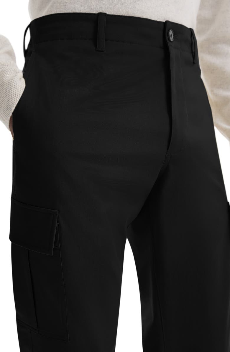 Theory Marvel Straight Leg Pants, Alternate, color, Black