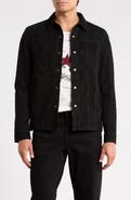 John Varvatos Rawson Suede Shirt Jacket