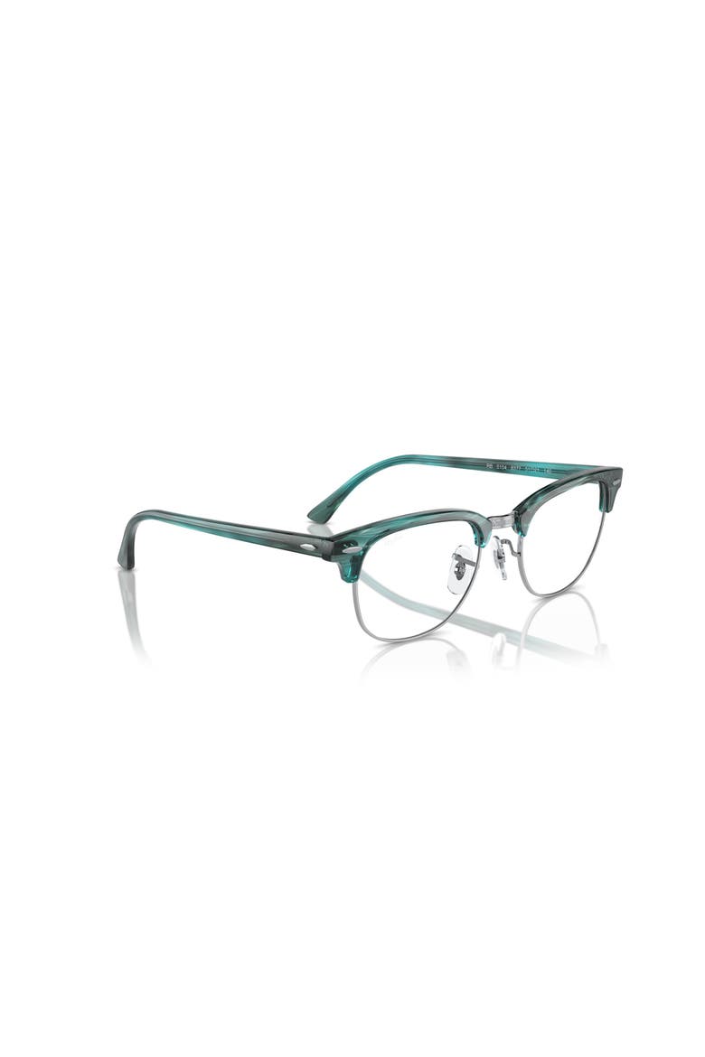 53mm Square optical glasses, Alternate, color, Green
