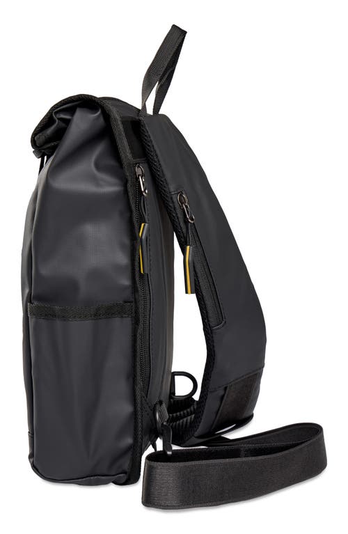 X-ray Xray Tarpaulin Sling Bag In Black